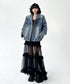 Sheer Tiered Skirt
